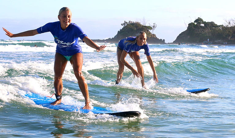 Let S Go Surfing Lessons In Byron Bay NSW National Parks