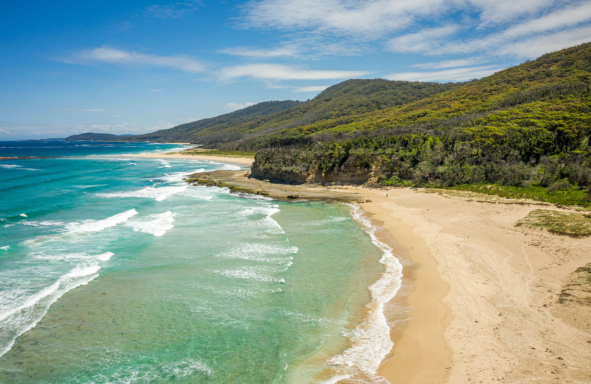 Pretty Beach to Pebbly Beach walking track | Map | NSW National Parks