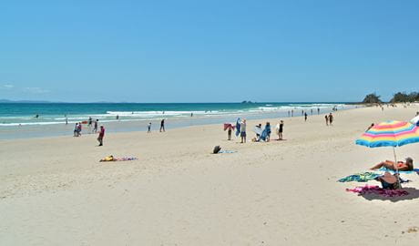 Beach near Bawaii rest area, Walgun Cape Byron State Conservation Area. Photo: John Spencer