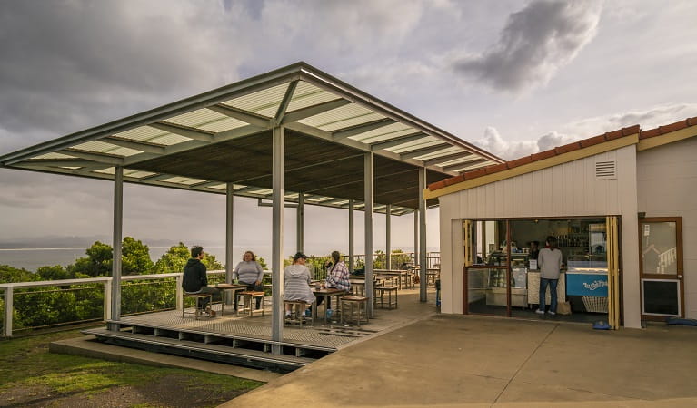 Cape Byron Lighthouse Cafe. Photo: John Spencer/OEH