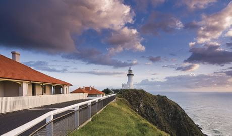 Cape Byron Lighthouse, Walgun Cape Byron State Conservation Area. Photo &copy; David Young