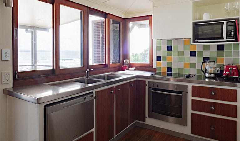 Kitchen inside Imeson Cottage. Photo: Sera Wright/DPIE.