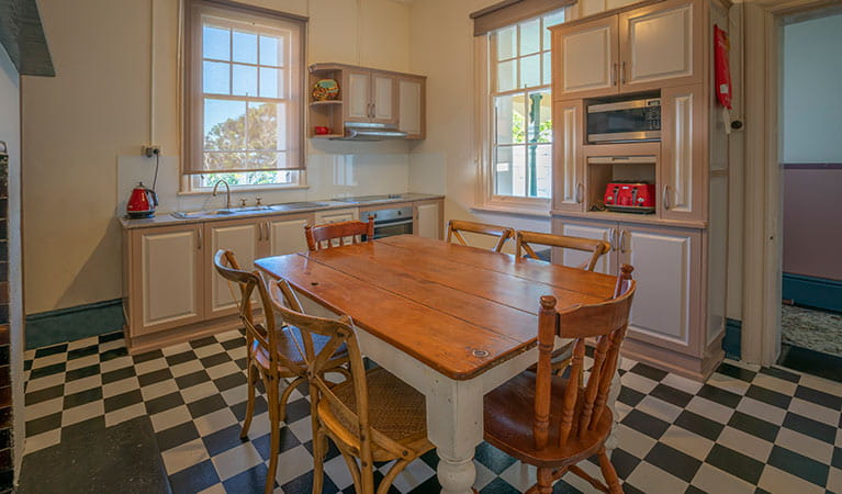 Kitchen inside the Assistant Lighthouse Keepers Cottage. John Spencer/DPIE