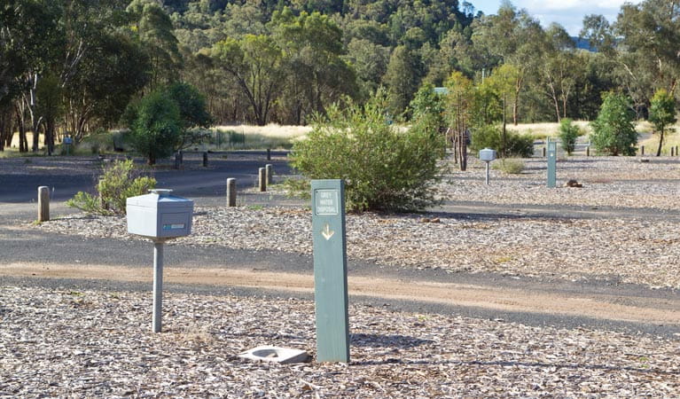 Facilities at Camp Blackman, Warrumbungle National Park. Photo: Rob Cleary/DPIE