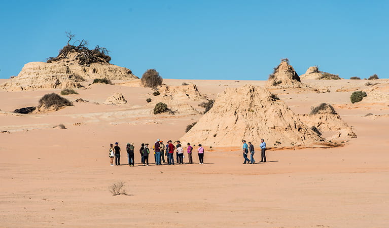 Walls of China, Mungo National Park. Photo: John Spencer/NSW Government