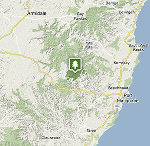 national parks nsw maps Werrikimbe National Park Map Nsw National Parks national parks nsw maps